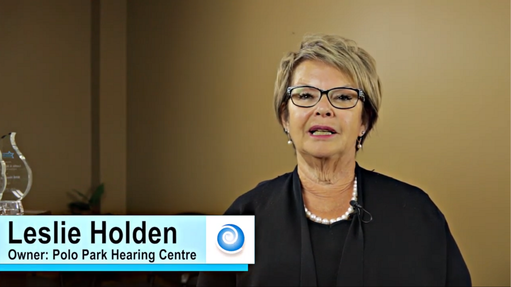 Leslie Discusses Getting Her 1st Pair of Hearing Aids 2 Leslie Holdens !st Hearing Aids
